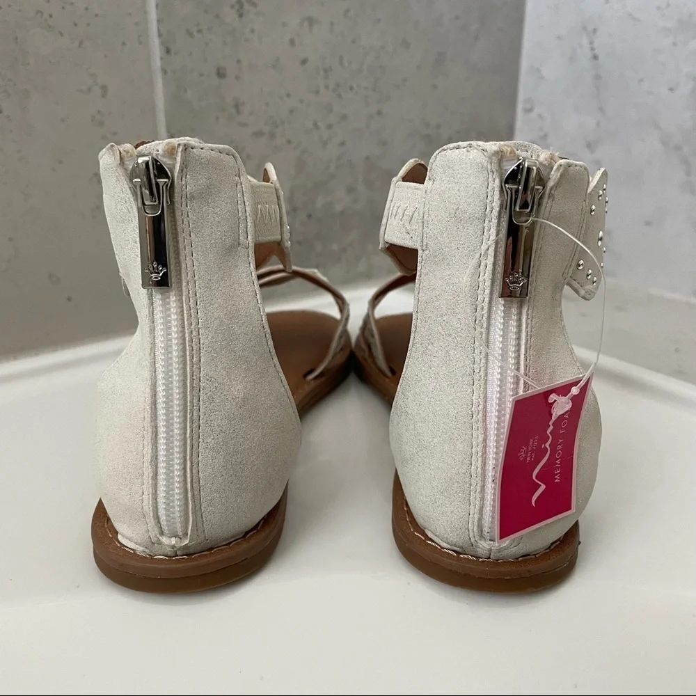 Nina Girls Willette Strappy Sandals Size 4
